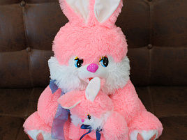 Мягкая игрушка Заяц семья 65см Б.30