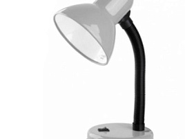 Лампа настольная офисная KD-301 C03 Camelion серебро 6474