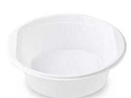 Одноразовая тарелка суповая 500мл 50шт ЮПОС142