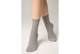 Носки Женские Conte ELEGANT 3DSOCKS 24С-2СП р25-27 серый меланж 4199