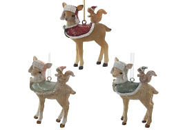 Подвеска полистоун Олень 822978 8см