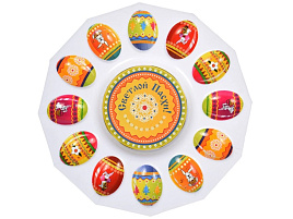 Подставка для яиц пластик 17076