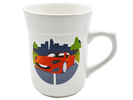 Кружка 220мл к9-1303 Машинка
