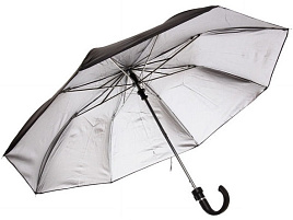 Зонт мужской полуавтомат 498-003 Эстет черный