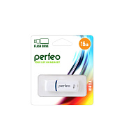 Флеш-драйв Perfeo USB 16Gb C09 белый