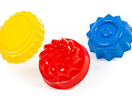 Формочка для песка 39224  "Пироженые" 3шт