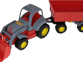 Трактор 45027 Силач с прицепом и ковшом №1