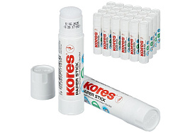 Клей-карандаш 10г. Kores 542670 "Paper Stick", прозрачный, ПВА