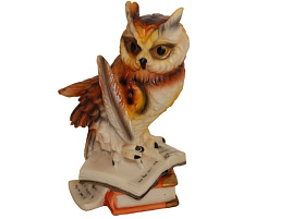 Статуэтка BR-179 Сова на книге с пером