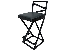 Стул полубарный New Victoria 260513/3053 черный