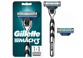 Станок для бритья Gillette Mach3 с 2кас 0706