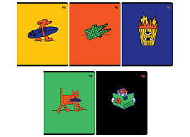 Тетрадь 48л.  Т5ск48 64178 "Детализация", печать пантоном