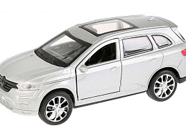 Машина металлическая KOLEOS-SL RENAULT KOLEOS 12 см, двери, багаж, инерц, серебристый, кор.