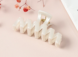 Краб для волос 9499412 Глянец зигзаг