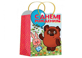 Упаковочная сумочка 34*45 PXL-130064-VP Винни пух