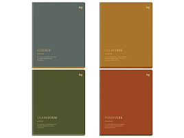 Тетрадь 96л.  Т5ск96_т 57664 "Стойкость", рельефный картон, тиснение фольгой