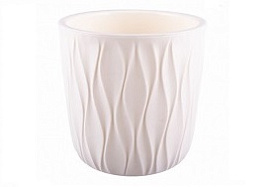 Кашпо цветочное 3,2л 431660100/16601 молочный с поддоном