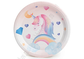 Тарелка бумажная 18см 777-397 №15 10шт