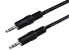 Кабель PERFEO J2101 Jack 3.5 мм вилка - Jack 3.5 мм вилка, длина 1 м.