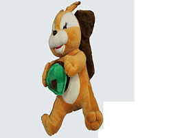 Мягкая игрушка Белка с орехом Б.33