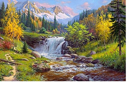 Картина полиграф 33*70 Сюжет Природа