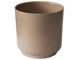 Кашпо цветочное 3,2л Дельта 063486/5244 Фраппе с поддоном