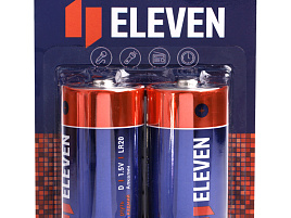 Батарейка Eleven LR20 2бл
