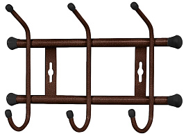 Вешалка настенная Ника медный антик ВН3/А/9508
