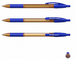 Ручка Erich Krause 58090 автоматическая R-301 Amber Matic&Grip 0.7, цвет чернил синий