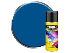 Эмаль-аэрозоль синяя  520мл Farbitex 5005