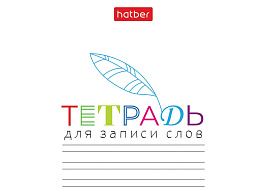 Тетрадь-словарик 24Т6В5_33335 "Запиши", А6, 24 л., скоба, линия