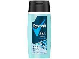 Гель для душа мужской Rexona 450мл 2в1 Горный лед