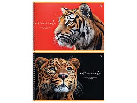 Альбом для рисования 32л. на спирали BG АР4гр32 08632 "Art animals"
