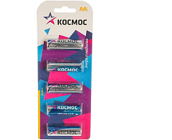 Батарейка Космос LR6 5BL отрывные