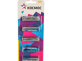 Батарейка Космос LR6 5BL отрывные
