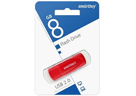 Флеш-драйв Smart Buy 8Gb SB008GB2SCR Scout Red красный 4031
