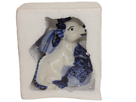 Сувенир Гжель Дракон малый 1094