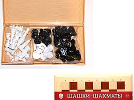 Шахматы 03889 +шашки