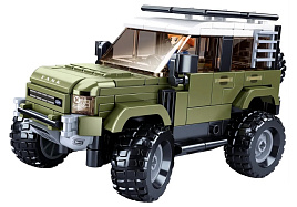 Конструктор Брик M38-B1015 Джип 317дет