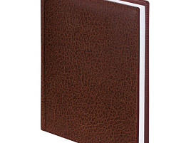 Ежедневник А5 BRAUBERG 123428 недат. "Profile", под фактурную кожу, 160л., коричневый