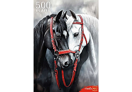 Пазл 500эл. Влюбленные лошади Ф500-8718