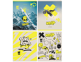 Тетрадь 40л. линия Т5ск40 11015 "Crazy art", эконом