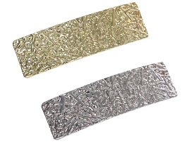 Автомат для волос 644-083 прямоугольник золото и хром