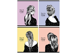 Тетрадь 96л.  Т5ск96_вл 12242 "Модно и стильно", выб. лак