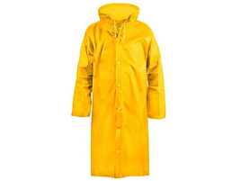 Плащ дождевик на кнопках Komfi желтый 5525