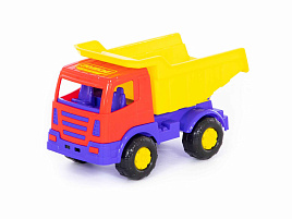 Автомобиль 9097 Самосвал Мираж+конструктор Супер-микс