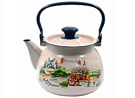 Чайник эмаль 3,5л 42115-133/6-У4 Травы прованса