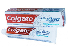 Зубная паста Колгейт 100мл Макс Блеск(С/Р)Крист.мята 5851/4845