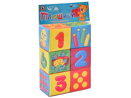 Мякиши-кубики Д-418-18 Веселая математика