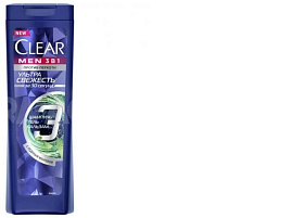 Шампунь муж.Clear п/перхоти 400мл.3в1 Ультра свежесть 0646